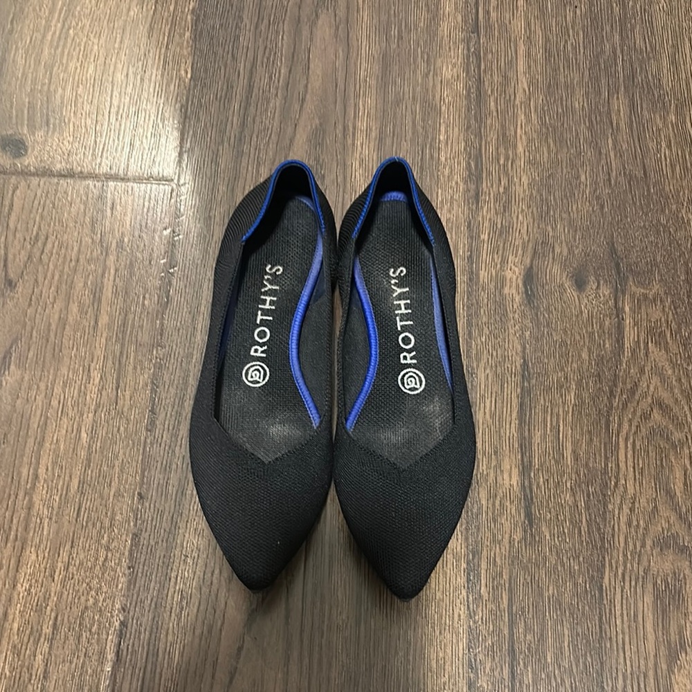 Rothy's Women's Black Flats